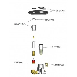 ZVIT050 Kartouche til BIN014 - billede 2110