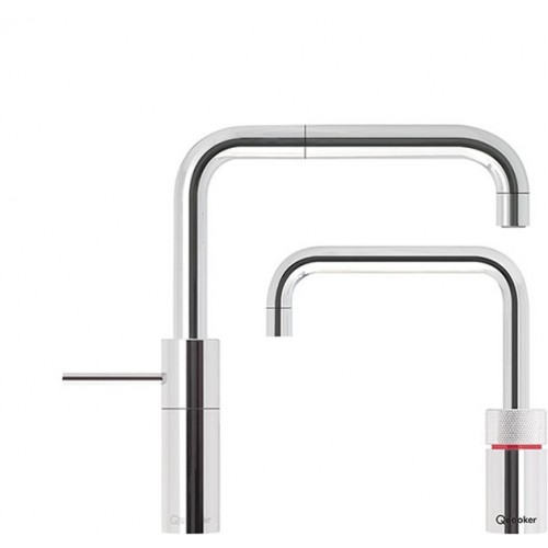 Quooker Nordic Square Twintaps inkl. pro3vaq beholder - Krom
                        Quooker Nordic Square Twintaps inkl. pro3vaq beholder - Krom