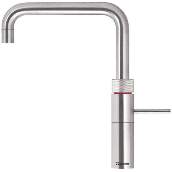 Quooker Fusion Square armatur u/ beholder - Rustfri Stål