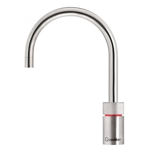 Quooker Nordic Round armatur u/beholder - Rustfri Stål