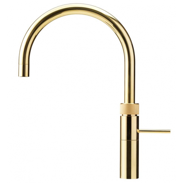 Quooker Fusion Round inkl. COMBI beholder - Messing