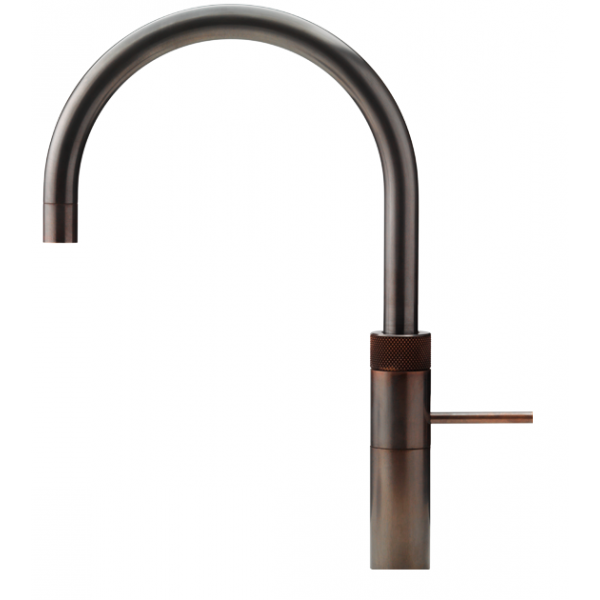 Quooker Fusion Round inkl. COMBI+ beholder - Bruneret messing