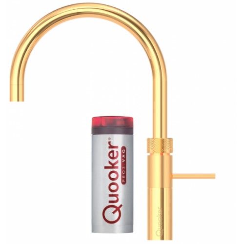 
                        Quooker Fusion Round inkl. pro3vaq beholder - Guld - billede 3329