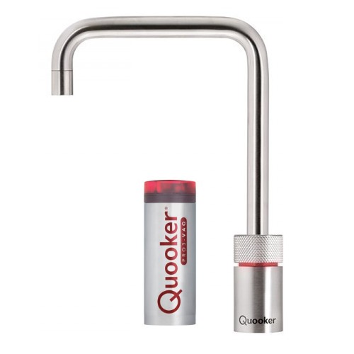 Quooker Nordic Square inkl. pro3vaq beholder - Krom