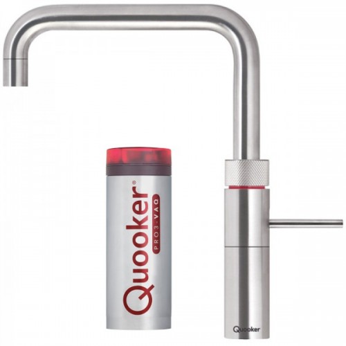 Quooker Fusion Square inkl. pro3vaq beholder - Rustfri Stål