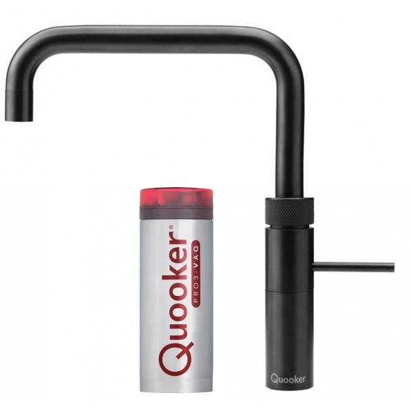 Quooker Fusion Square inkl. pro3vaq beholder - Mat sort