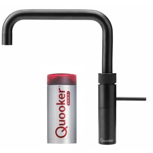 Quooker Fusion Square inkl. COMBI beholder - Mat sort