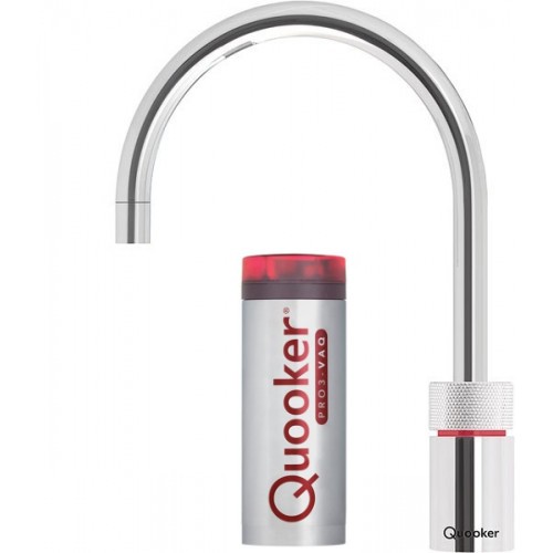 Quooker Nordic round inkl. pro3vaq beholder - Krom