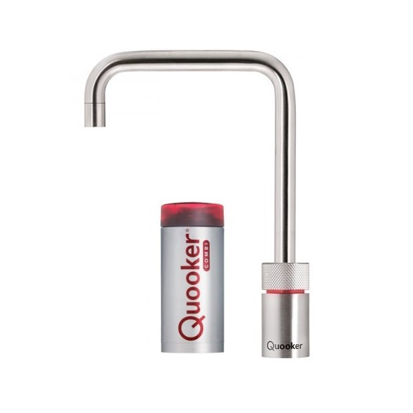 Quooker Nordic Square inkl. COMBI beholder - Krom